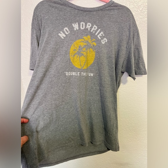 KINETIX Men’s Khaki Grey Burnout Short Sleeve Tee Casual Graphic Luxury T-Shirt - Picture 3 of 11